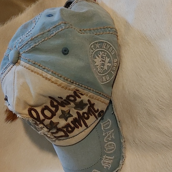 Yang Guan Distressed Ball Cap - Picture 2 of 5